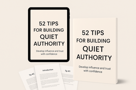 FREE 52 Tips For Building Quiet Authority Report - AI-DRIVEN