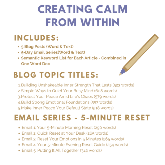 Find Inner Calm PLR: Practical Daily Techniques for Lasting Relaxation