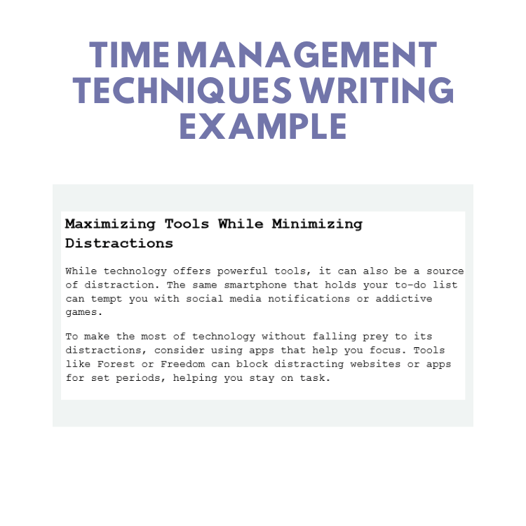 DFY Content: Time Management Techniques