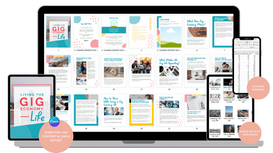 Done-For-You Blog Series & Marketing Kit: Gig Life Economy