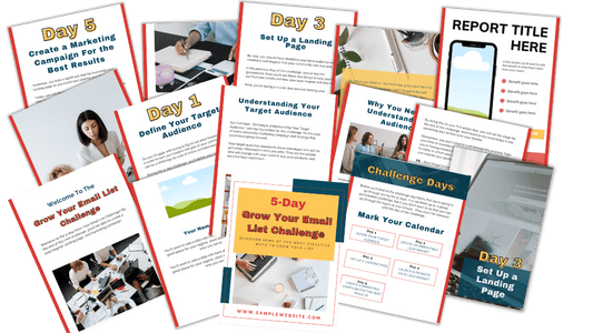 Done-For-You Challenge: Build Your Email List