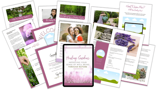 Healing Gardens Blog Series PLR – Editable Canva Report + Marketing Kit