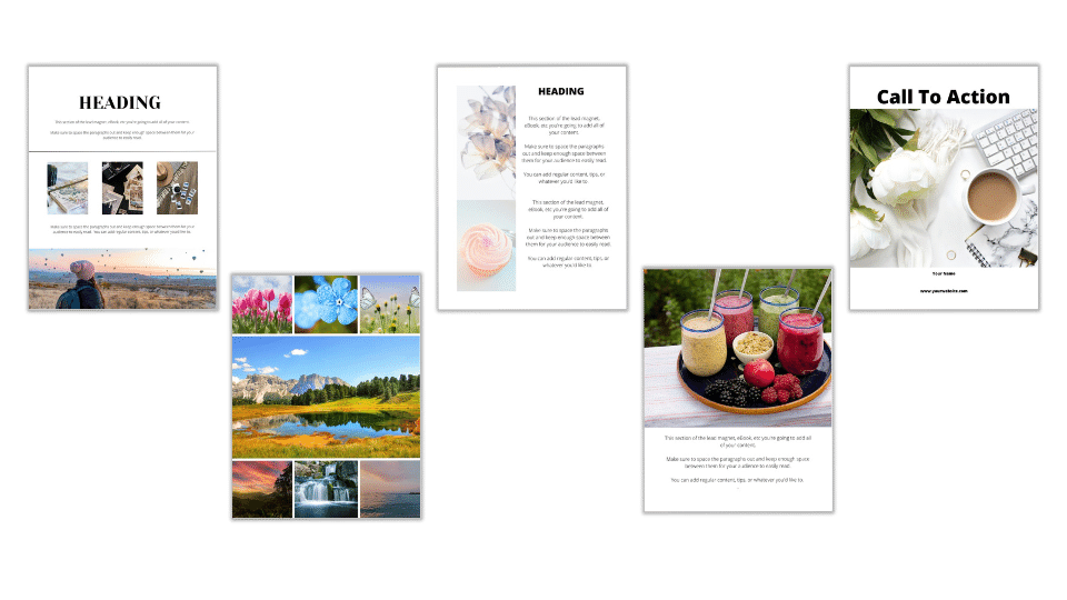 Canva Template: Simple Elegance eBook