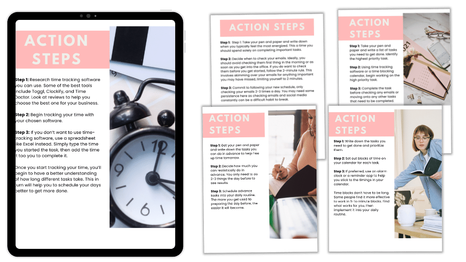 Done-For-You Challenge: Being More Productive