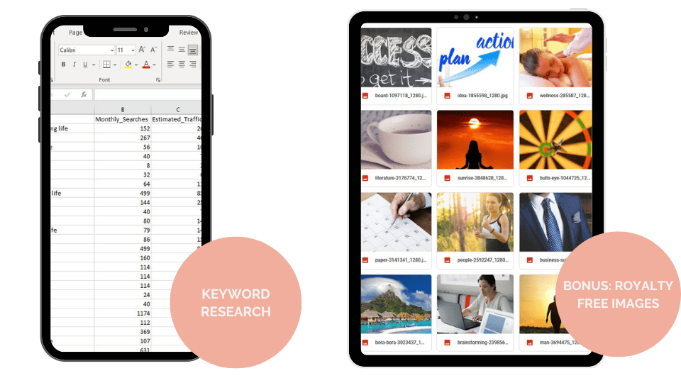 Done-For-You Blog Series & Marketing Kit: Goal Setting