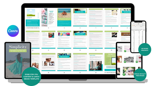 Done-For-You Report & eCourse: Simplicity & Decluttering Your Life