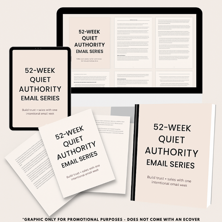 52-Week Quiet Authority Email Series - AI-DRIVEN