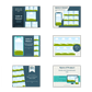 Blue Splash Product Listing Canva Template Mockups