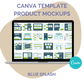 Blue Splash Product Listing Canva Template Mockups