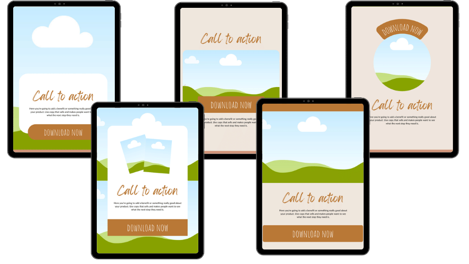 CANVA TEMPLATE TOOLKIT: UNDATED CALENDAR