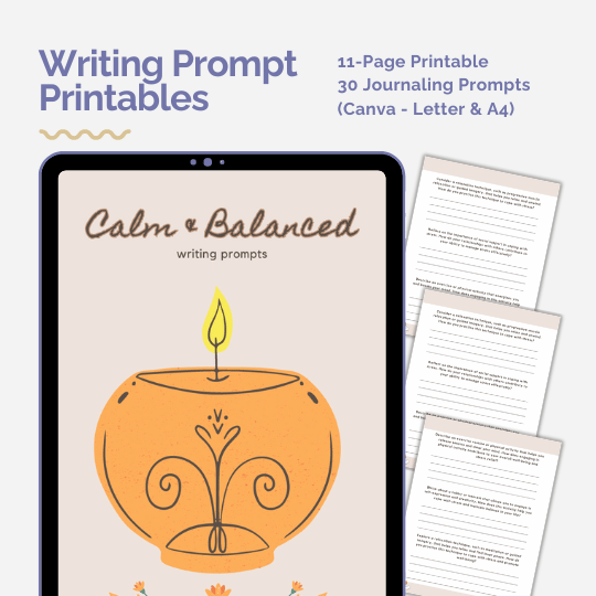 DFY Journal With Prompts BUNDLE: Harmony and Healing Collection