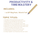DFY Content: Productivity & Time Mastery