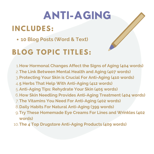 DFY Content: Anti-Aging Vol 1