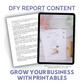 Grow Your Business with Printables PLR – Report + Checklist
