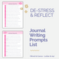 Stress Reduction Journal PLR Bundle – Editable DFY Journals With Prompts (3-Pack)