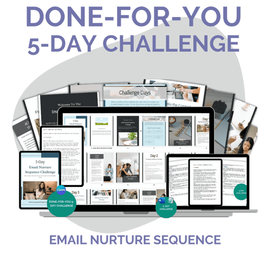 Done-For-You Challenge: Create an Email Nurture Sequence