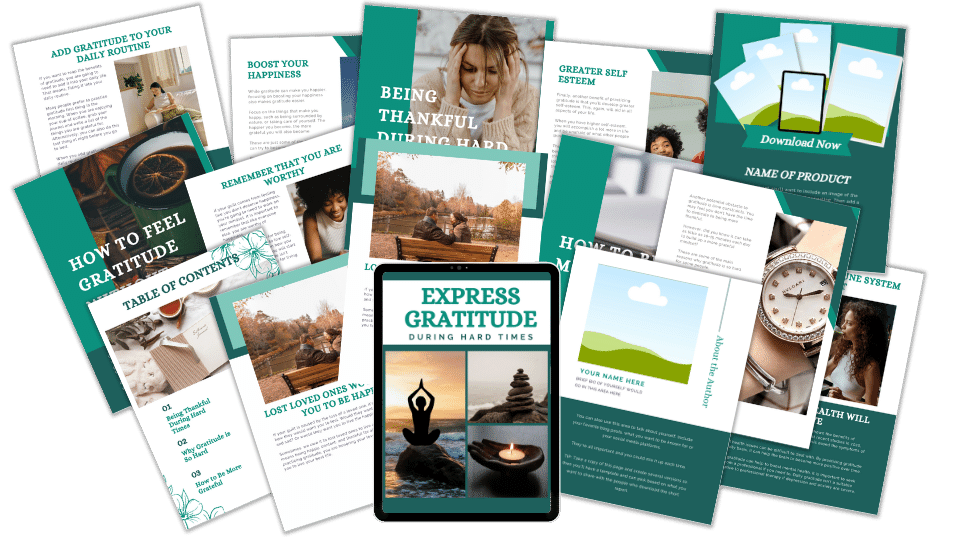 Done-For-You Blog Series & Marketing Kit: Express Gratitude During Hard Times