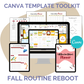 CANVA TEMPLATE TOOLKIT: FALL ROUTINE REBOOT