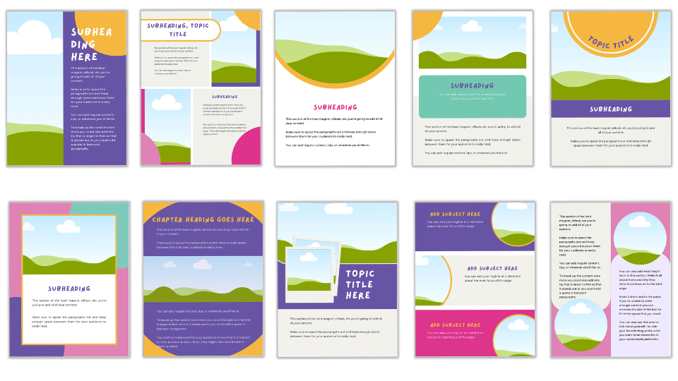 CANVA TEMPLATE TOOLKIT: FAMILY ADVENTURE