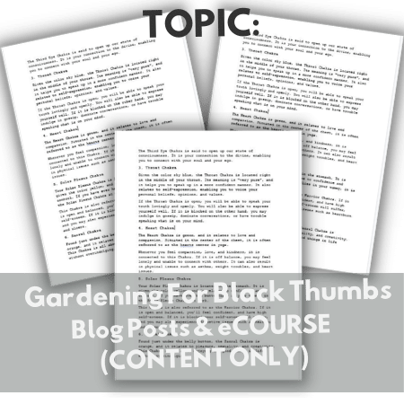 Gardening PLR Bundle – 8 Editable Content Packs for Blogs, Courses + Reports