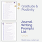 Positive Living Journal PLR Bundle – Editable Canva Journals With Prompts