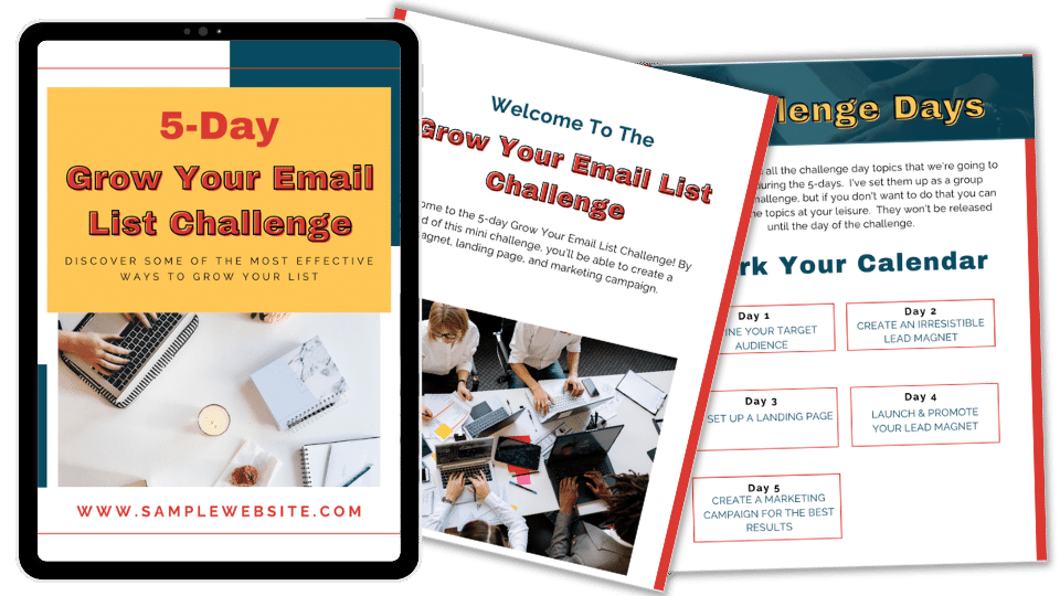 Done-For-You Challenge: Build Your Email List