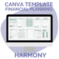 Canva Template: Harmony Financial Planning Pages