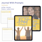 Positive Living Journal PLR Bundle – Editable Canva Journals With Prompts
