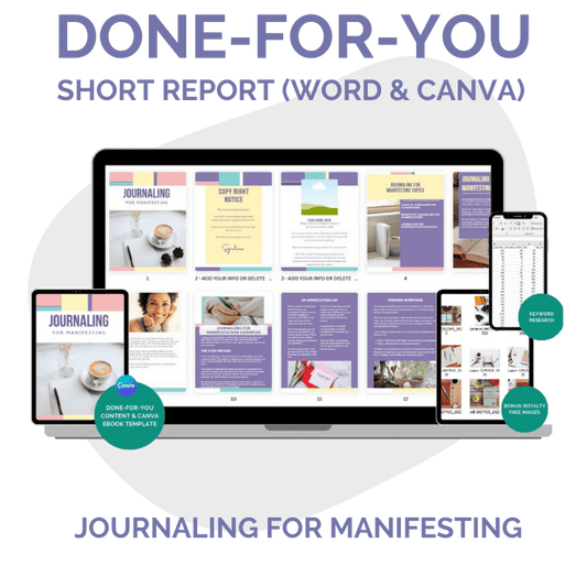 DFY Content: Journaling For Manifesting Report