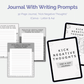 Done-For-You Journal With Prompts: Kick Negative Thoughts