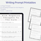 Done-For-You Journal With Prompts: Kick Negative Thoughts