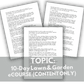 Gardening PLR Bundle – 8 Editable Content Packs for Blogs, Courses + Reports