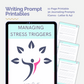 Stress Reduction Journal PLR Bundle – Editable DFY Journals With Prompts (3-Pack)