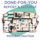 Done-For-You Report & eCourse: Procrastination