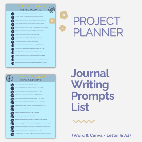 DFY Journal With Prompts BUNDLE: Creative Clarity Collection