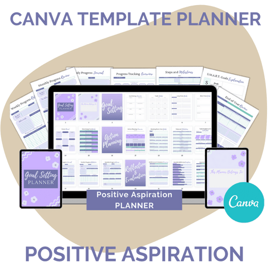 Canva Template: Goal Planning Planner
