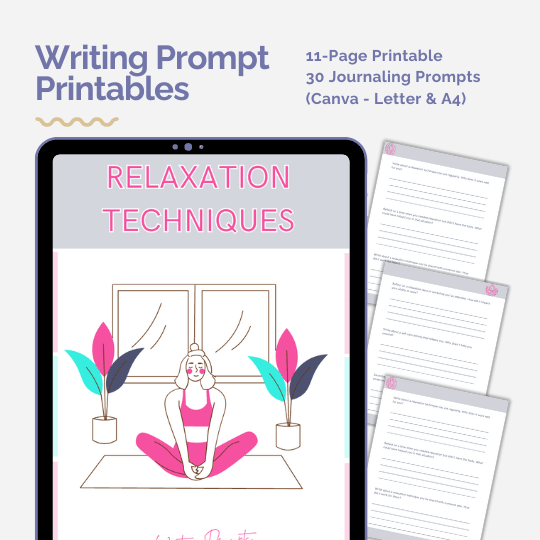 Stress Reduction Journal PLR Bundle – Editable DFY Journals With Prompts (3-Pack)