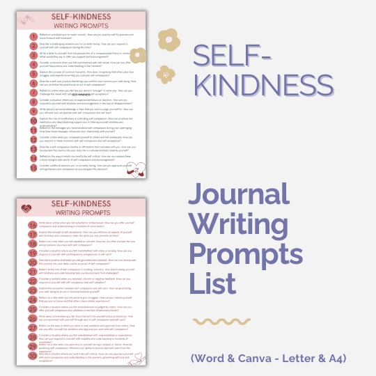 DFY Journal With Prompts BUNDLE: Harmony and Healing Collection