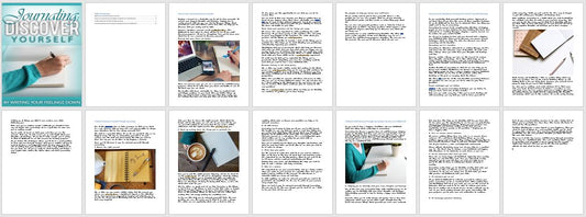 Done-For-You Blog Series & Marketing Kit: Self-Discovery With Journaling