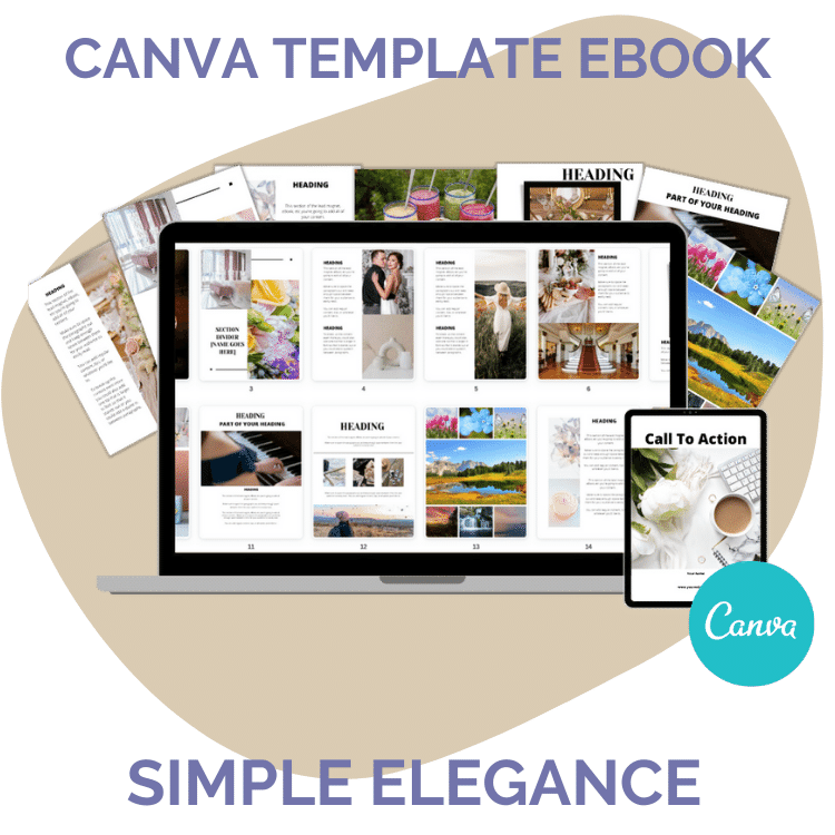 Canva Template: Simple Elegance eBook