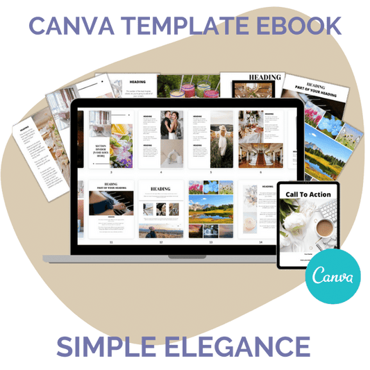 Canva Template: Simple Elegance eBook