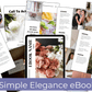 Canva Template: Simple Elegance eBook