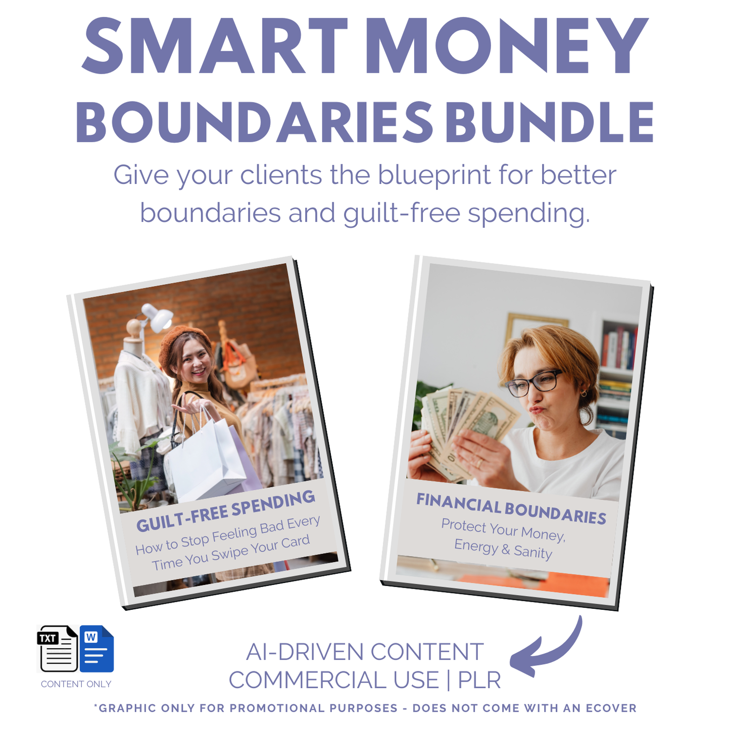 Smart Money Boundaries PLR Bundle – Editable AI-Driven Reports