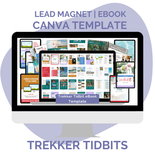 Canva Template: Trekker Tidbit eBook