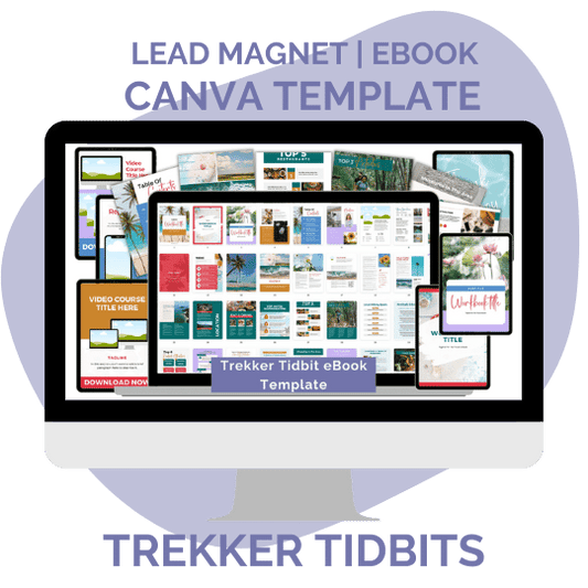 Canva Template: Trekker Tidbit eBook