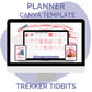 Canva Template: Trekker Tidbits Planner