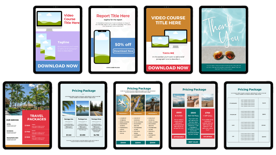 Canva Template: Trekker Tidbit eBook