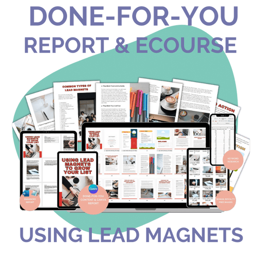 Grow Your Email List Fast: Lead Magnet Masterclass PLR eCourse & Report