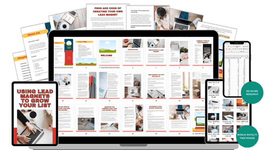 Grow Your Email List Fast: Lead Magnet Masterclass PLR eCourse & Report