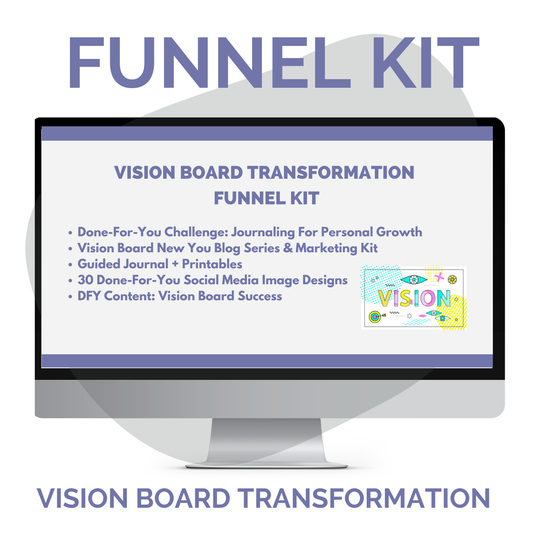 Funnel: Vision Board Transformation